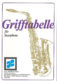 Grifftabelle fr Saxophone