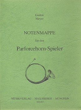 Notenmappe fr den Parforcehornspieler