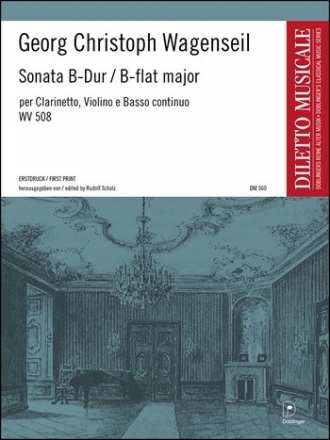 Sonate B-Dur fr Klarinette, Violine und Bc