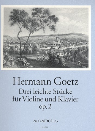 3 leichte Stcke op.2 fr Violine und Klavier