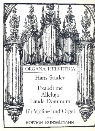 Exaudi me-alleluja-lauda dominum fr Violine und Orgel (1977)
