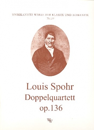 Doppelquartett op.136 fr 2 Streichquartette Partitur und Stimmen