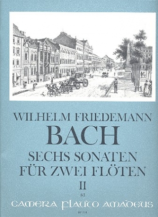 6 Sonaten Band 2 (Nr.4-6) fr 2 Flten Stimmen Peter, Oskar, ed