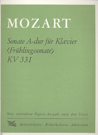 Sonate A-Dur KV331  fr Klavier