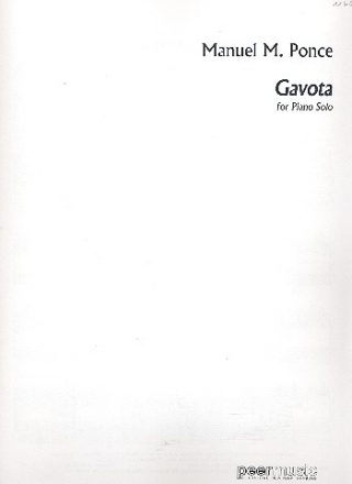 Gavota for piano