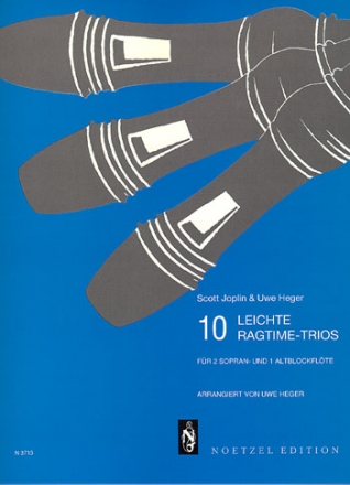 10 leichte Ragtime-Trios fr 3 Blockflten (SSA)
