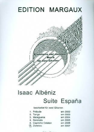 Zortzico aus Suite espana op.165 fr 2 Gitarren