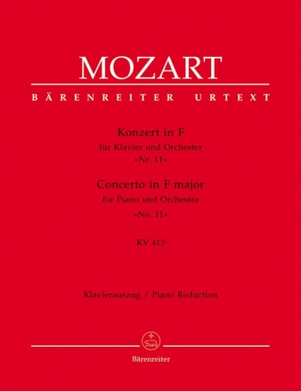 Konzert F-Dur KV413 fr Klavier und Orchester fr 2 Klaviere