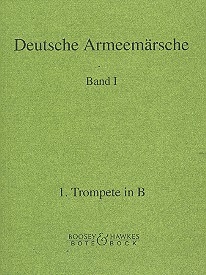 Deutsche Armeemrsche Band 1 Trompete 1 in B
