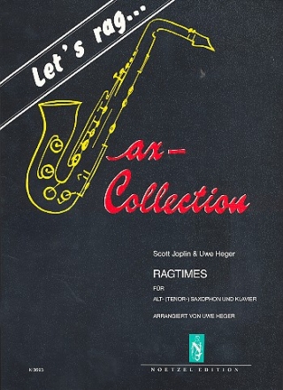 Ragtimes  fr Saxophon (A/T) und Klavier