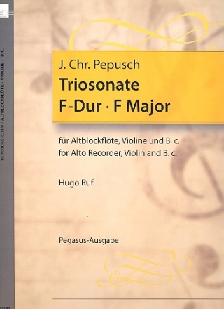 Triosonate F-Dur fr Altblockflte, Violine und Bc