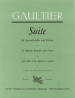 Suite  fr Sopranblockflte und Klavier