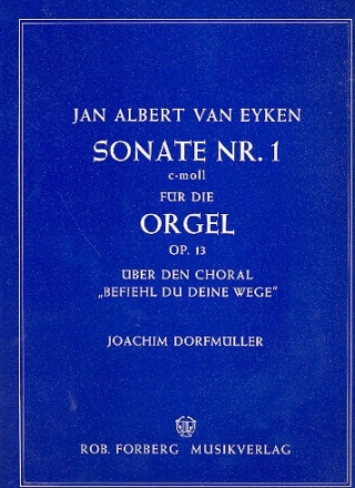 Sonate c-Moll Nr.1 op.13 fr Orgel