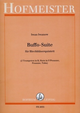 Buffo-Suite fr 5 Blechblser Partitur und Stimmen