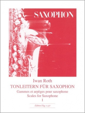Tonleitern fr Saxophon Band 1  