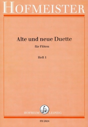 Alte und neue Duette Band 1 fr Flten