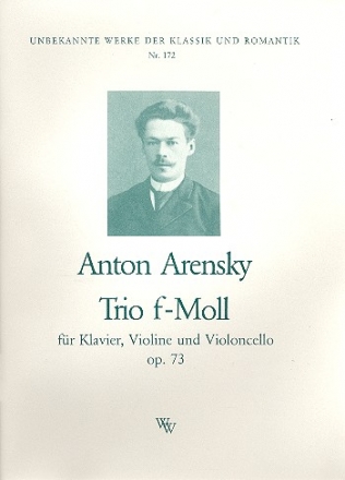 Klaviertrio f-Moll op.73 fr Klavier, Violine und Violoncello