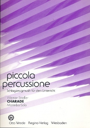 Charade Marimba solo piccola percussione