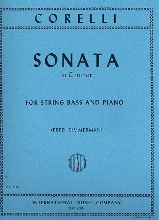 Sonata c minor op.5,8 for double bass and piano