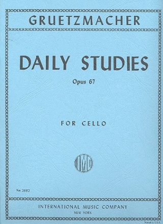 Daily Studies op.67 for cello solo