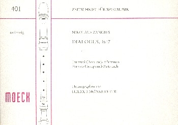 Dialogus fr 6 Blockflten in 2 Chren (ATB/ATB)