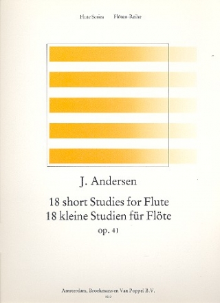 18 kleine Studien op.41 fr Flte