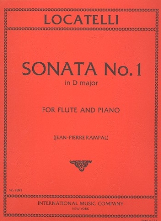 Sonata D major no.1 for flute and piano