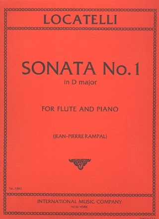 Sonata D major no.1 for flute and piano