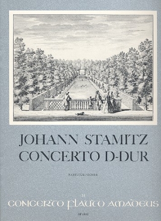 Concerto in D-Dur fr Flte und Streichorchester Partitur