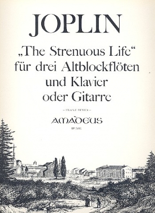 The strenuous Life fr 3 Altblockflten und Klavier (Gitarre)