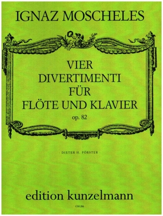 4 Divertimenti op.82 fr Flte und Klavier