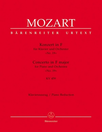 Konzert F-Dur KV459 fr Klavier und Orchester fr 2 Klaviere