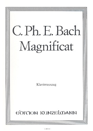 Magnificat fr Soli, gem Chor und Orchester Klavierauszug