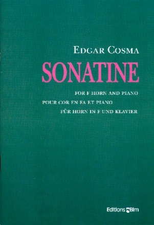 Sonatine fr Horn in F und Klavier