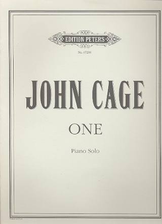 One (1987) fr Klavier