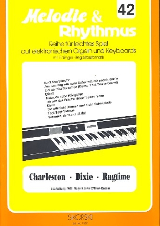 Charleston-Dixie-Ragtime: fr E-Orgel / Keyboard