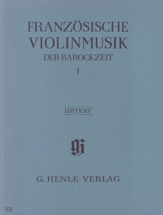 Franzsische Violinmusik der Barockzeit Band 1 fr Violine und Bc