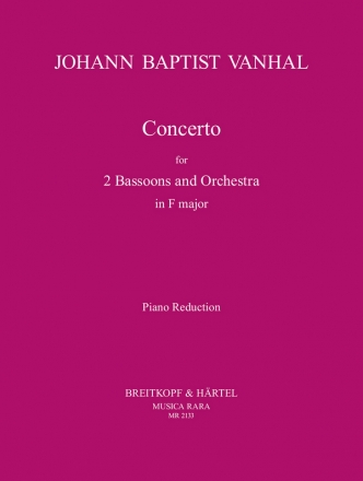 Concerto F major for 2 bassons and orchestra