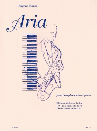 Aria pour saxophone alto et piano