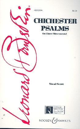 Chichester Psalms fr Knabenstimme (oder S), gem Chor und Orchester Klavierauszug