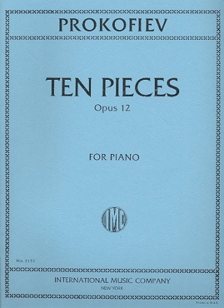 10 Pieces op.12 for piano