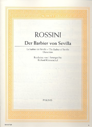 Der Barbier von Sevilla fr Klavier