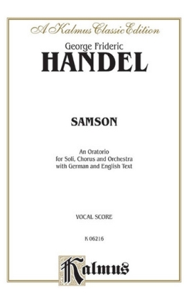 Samson  vocal score (en/dt)