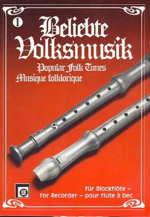 Beliebte Volksmusik Band 1 fr 1-2 Blockflten