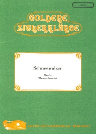 Schneewalzer fr Zither