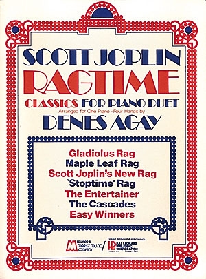Ragtime Classics for piano duet for one piano-four hands