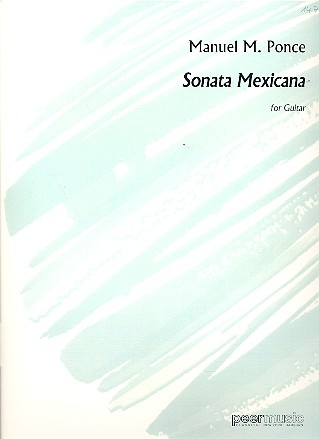 Sonata Mexicana  for solo guitar