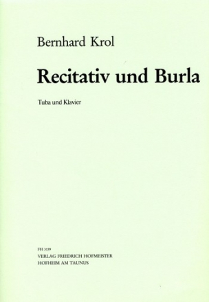 Rezitativ und Burla op.83,2 fr Tuba und Klavier