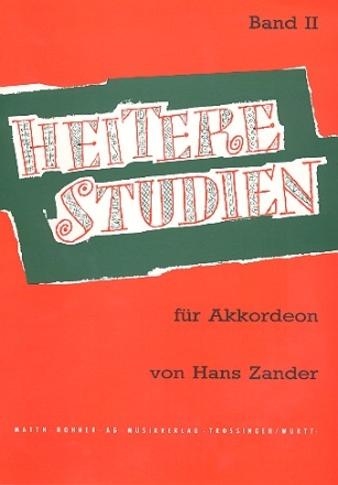 Heitere Studien Band 2 fr Akkordeon