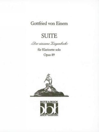 Suite op.89 fr Klarinette solo